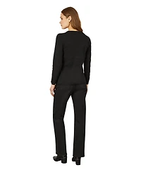 Yumi Women's Chic Peplum Button Up Cardigan