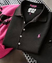 Polo Ralph Lauren Men's Pink Pony Stretch Mesh Shirt