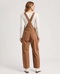Modenaire Women's Wide Leg Adjustable Overalls