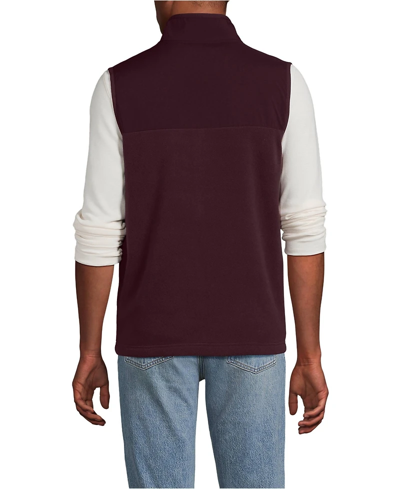 Lands' End Men's Anyweather RainDefense Fleece Vest