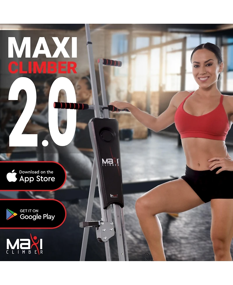 MaxiClimber Vertical Climber Exercise Machine, Home Gym Total Body Equipment