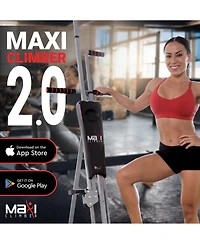 MaxiClimber Vertical Climber Exercise Machine, Home Gym Total Body Equipment