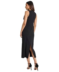 Donna Morgan Women's Jewel Detail Trim Dress