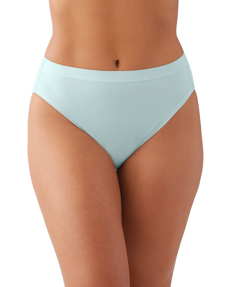 Wacoal Women's Understated Cotton Hi-Cut Underwear 879362