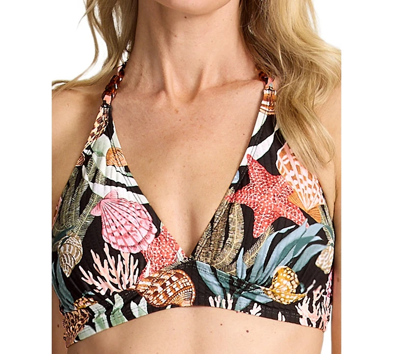 Tommy Bahama Women's Shell Halter Bikini Top