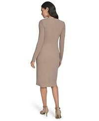 Jessica Howard Women's Waist Shirred Sheath Dress