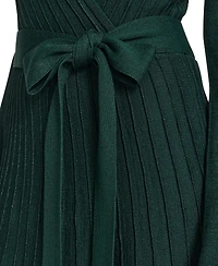 Jessica Howard Women's Fit and Flare Midi Sweater Dress