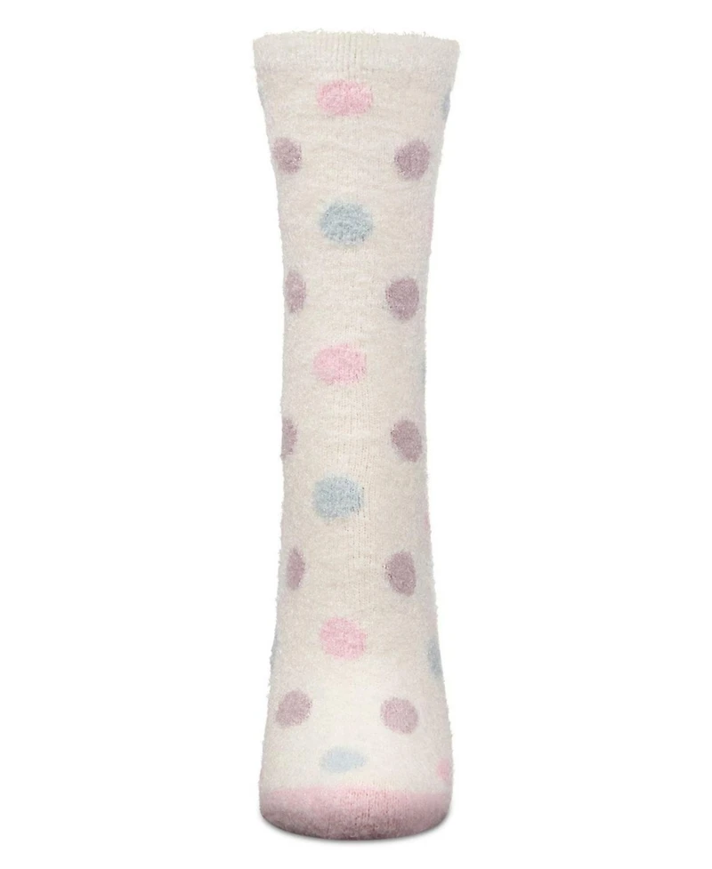 MeMoi Women's Blessed Aloe Infused Crew Socks