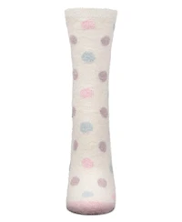 MeMoi Women's Blessed Aloe Infused Crew Socks