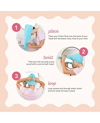 Microfiber Turbie Twist 2 Pack (Golden Rod, Orangeade)