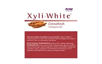 Now Foods XyliWhite Cinnafresh Toothpaste Gel, Cinnamon, 6.4 Oz