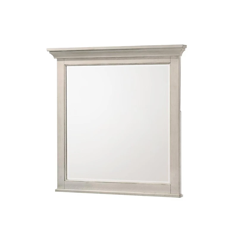 Intercon Mirror in Rustic White