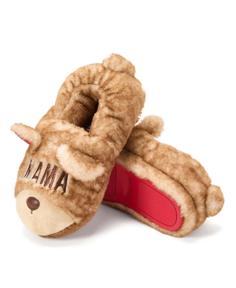 Dearfoams Women's Mama Bear Closed Back Slipper