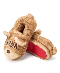 Dearfoams Women's Mama Bear Closed Back Slipper