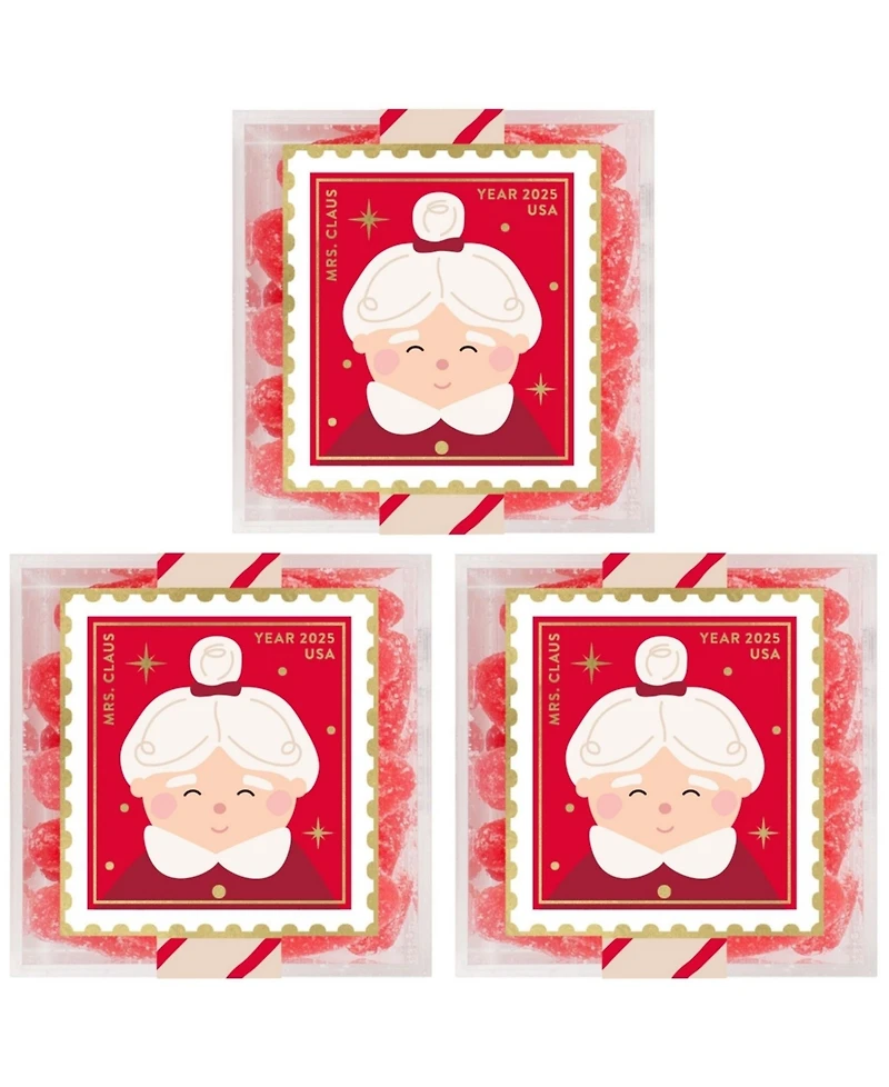 Sugarfina Holiday Mrs. Claus Mistletoe Kisses Candy Kit, 3 Piece