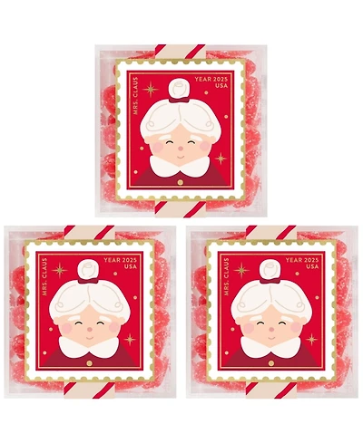 Sugarfina Holiday Mrs. Claus Mistletoe Kisses Candy Kit, 3 Piece
