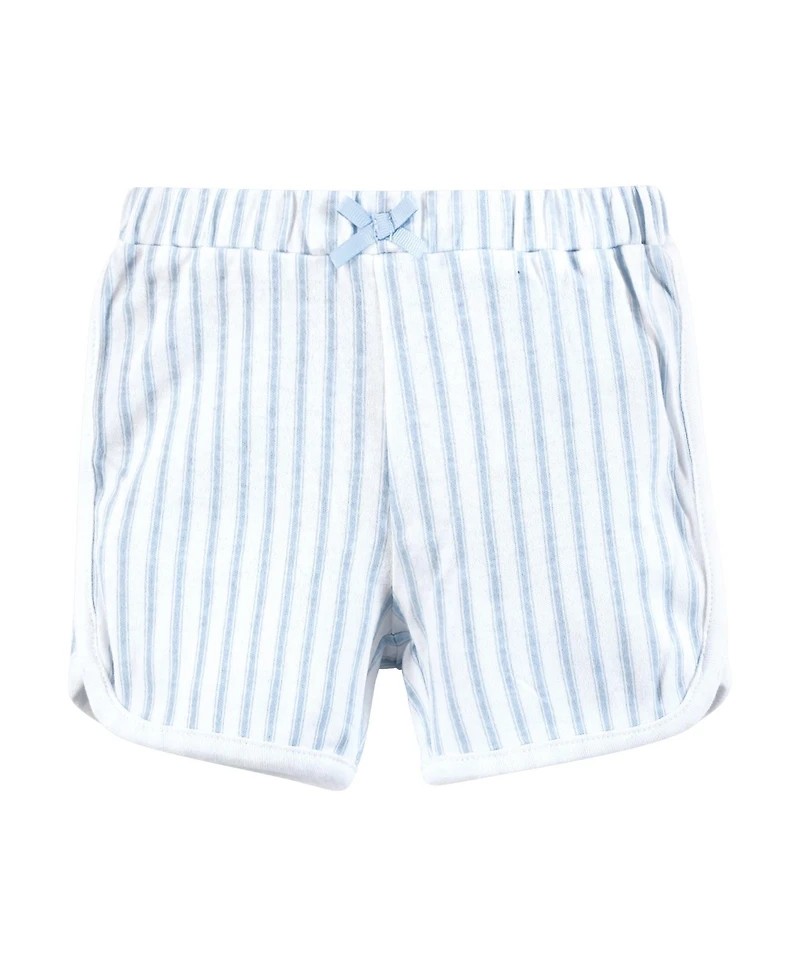 Hudson Baby Toddler Girls Four-Piece Essential Shorts
