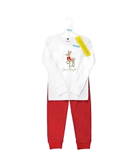 Hudson Baby Toddler Unisex Cotton Sleepwear Duo