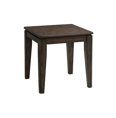 Intercon 24"" x 24"" End Table in Brushed Mango