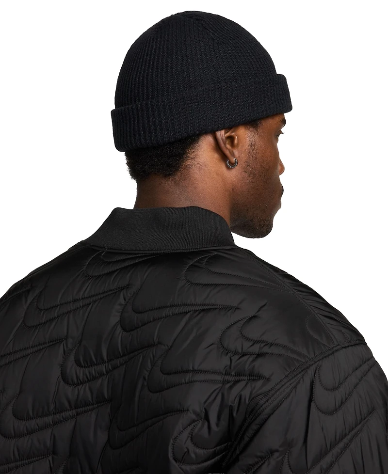 Nike Men's Gray Futura Terra Cuffed Knit Hat