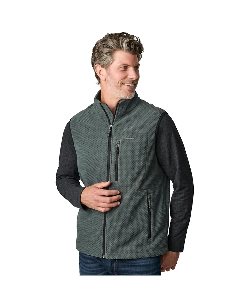 Free Country Men's Brick Fleece Adventure Vest