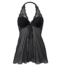 Lascana Women's Front Closure Lace Negligee