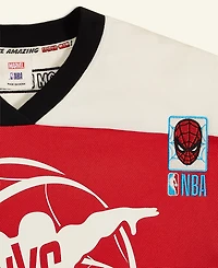 Marvel | Nba Macy's Men's Spider-Man Long-Sleeve Jersey, Exclusive
