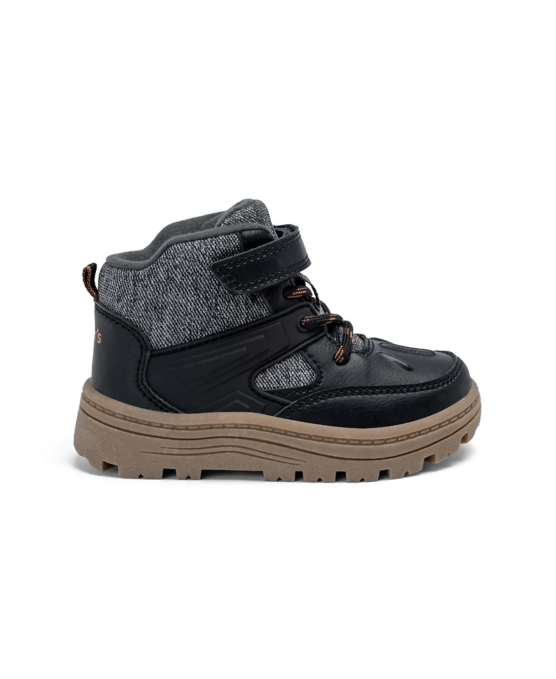 Carter's 4-12 Ilker Hook and Loop Closure Lace-Up Boots