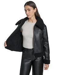 Levi's Women's Regular Faux Shearling Aviator Jacket