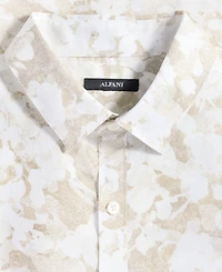 Alfani Men's Short-Sleeve Layered Botanical Shirt, Macy's Exclusive