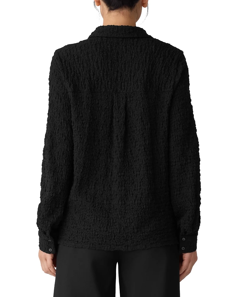 Eileen Fisher Women's Classic Collar Shirt
