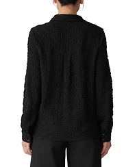 Eileen Fisher Women's Classic Collar Shirt