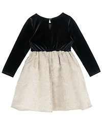 Rare Editions Girls 2T-6X Skirt Dress with Bag Set