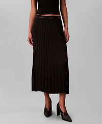 Calvin Klein Women's Pleated Midi Skirt