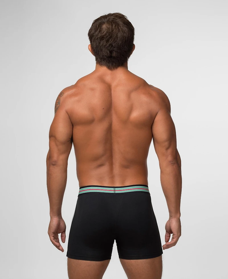 Rounderbum Men's Varsity Padded Boxer Brief