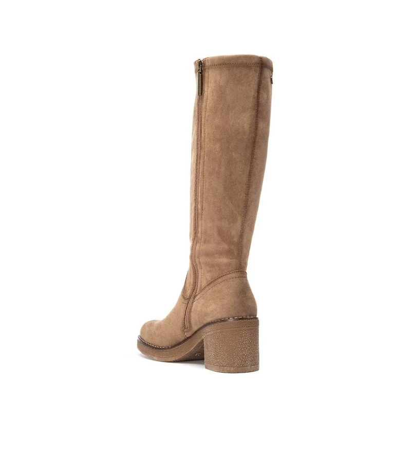 Xti Women's Suede Tall Boots Refresh Collection By Xti