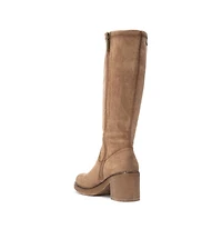 Xti Women's Suede Tall Boots Refresh Collection By Xti
