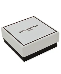 Karl Lagerfeld Paris 2-Pc. Multi Stone Gold-Tone Eiffel Necklace and Earrings Set