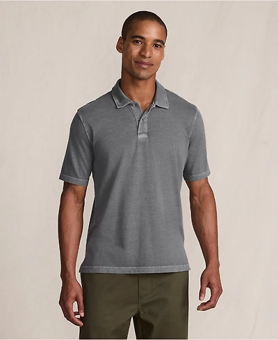 Lands' End Men's Short Sleeve Sun Faded Super T Polo