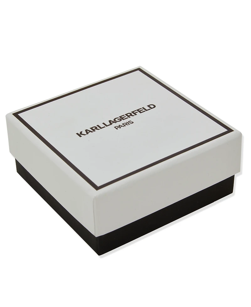 Karl Lagerfeld Paris 2-Pc. Glass Stone Gold-Tone Paris Slider Bracelet Set