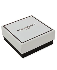 Karl Lagerfeld Paris 2-Pc. Glass Stone Gold-Tone Paris Slider Bracelet Set