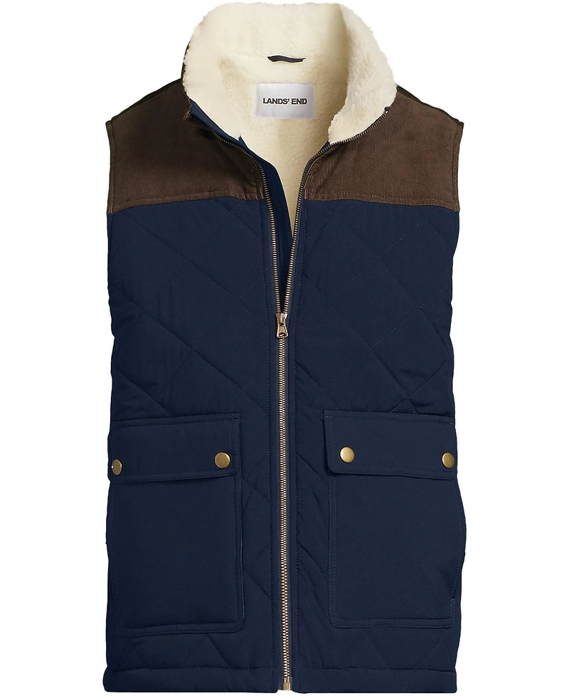 Lands' End Men's Insulated Field Vest