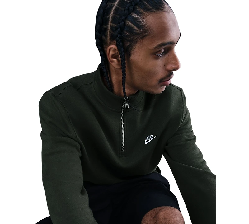 Nike Men's Sportswear Club Half-Zip Fleece Top