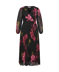 City Chic Women's Georgina Animal Print Dress