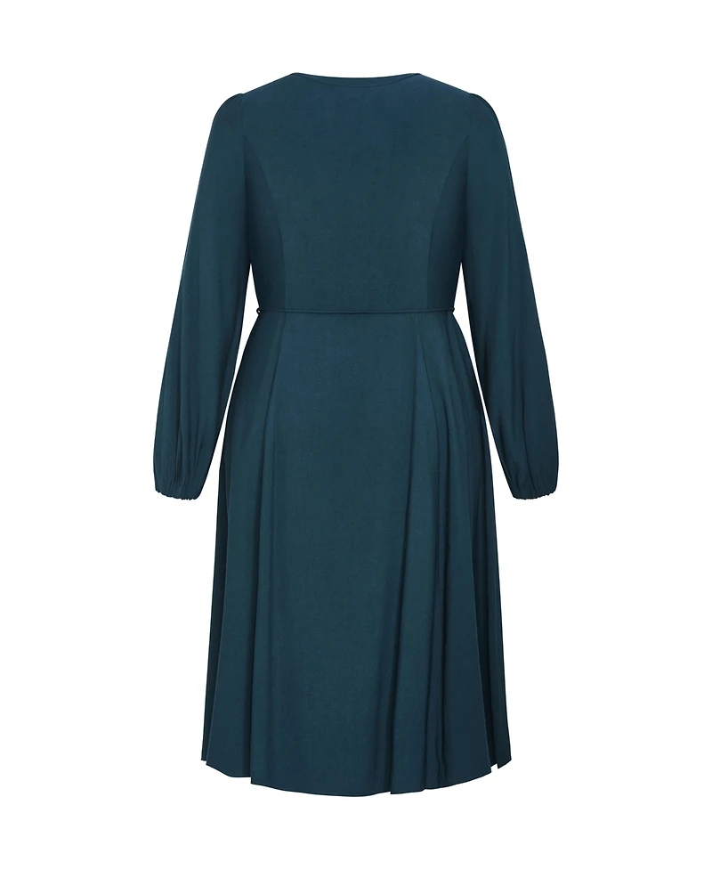 City Chic Women's Kristina Midi Dress