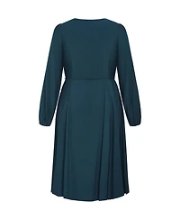 City Chic Women's Kristina Midi Dress