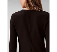 Calvin Klein Women's Tailored Long Sleeve Tunic