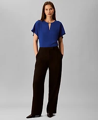 Calvin Klein Women's Short Sleeve Crewneck Top
