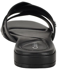 Calvin Klein Women's Tisha Slip-On Flat Sandals
