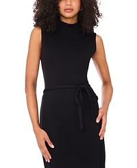 Vince Camuto Women's Sleeveless Thin Belt Dress